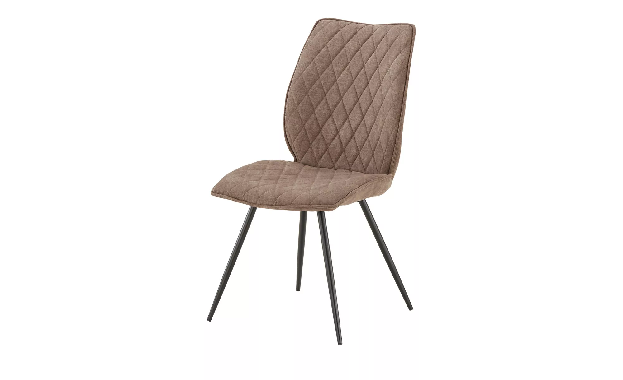 uno Esszimmerstuhl  mit Diamantsteppung Varea ¦ beige ¦ Maße (cm): B: 50 H: günstig online kaufen