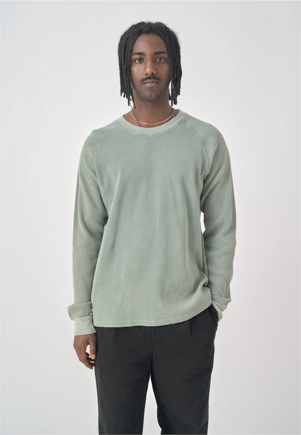 Cleptomanicx Strickpullover "Boxy Crewneck Thermal", im lockeren Schnitt günstig online kaufen