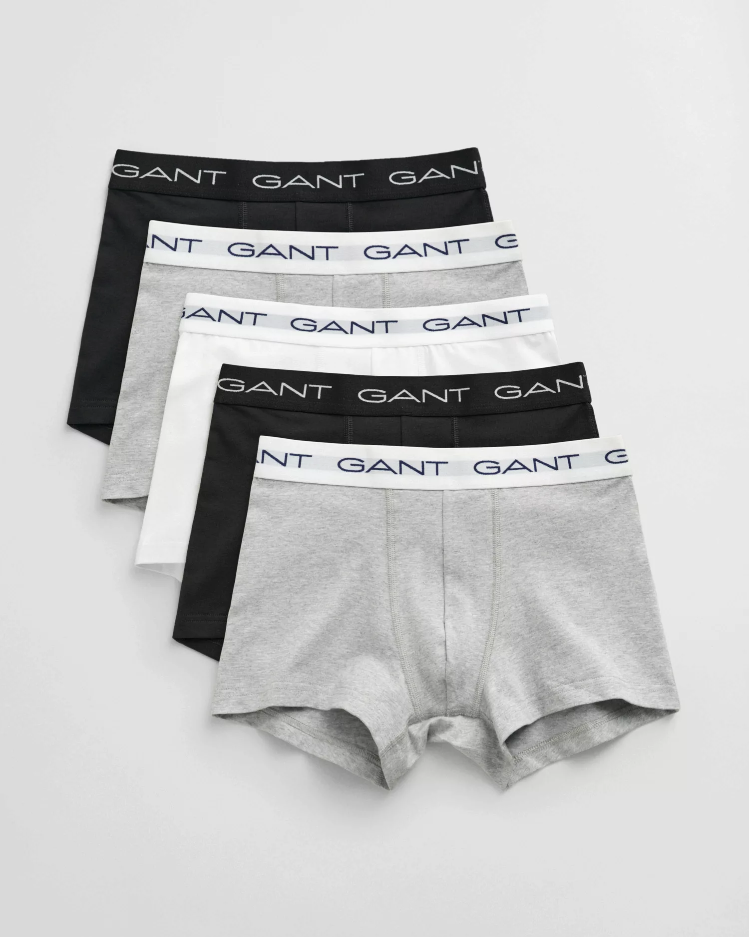 Gant Boxershorts "TRUNK 5-PACK", (Packung, 5 St., 5), mit elastischem GANT- günstig online kaufen