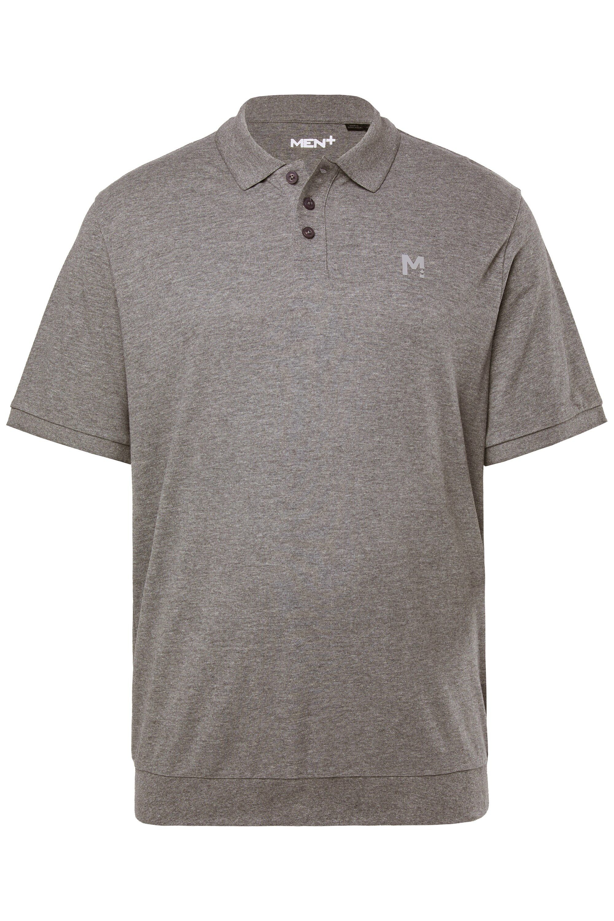 Men Plus Poloshirt Men+ Poloshirt Bauchfit günstig online kaufen