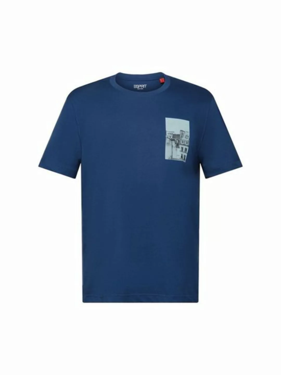 Esprit T-Shirt T-Shirt mit Print auf Vorder- und Rückseite (1-tlg) günstig online kaufen