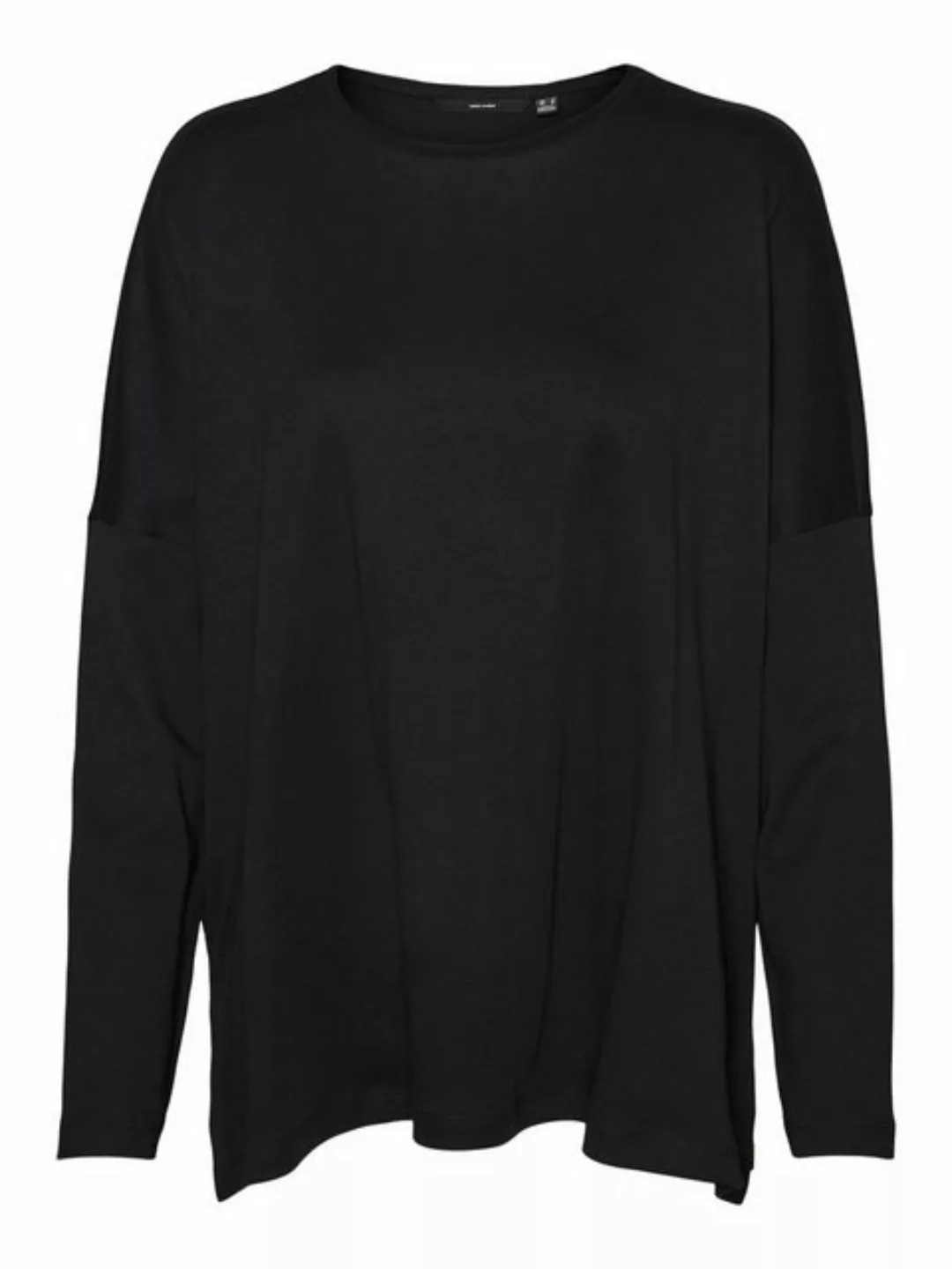 VERO MODA Weiches Oversize Bluse Damen Schwarz günstig online kaufen