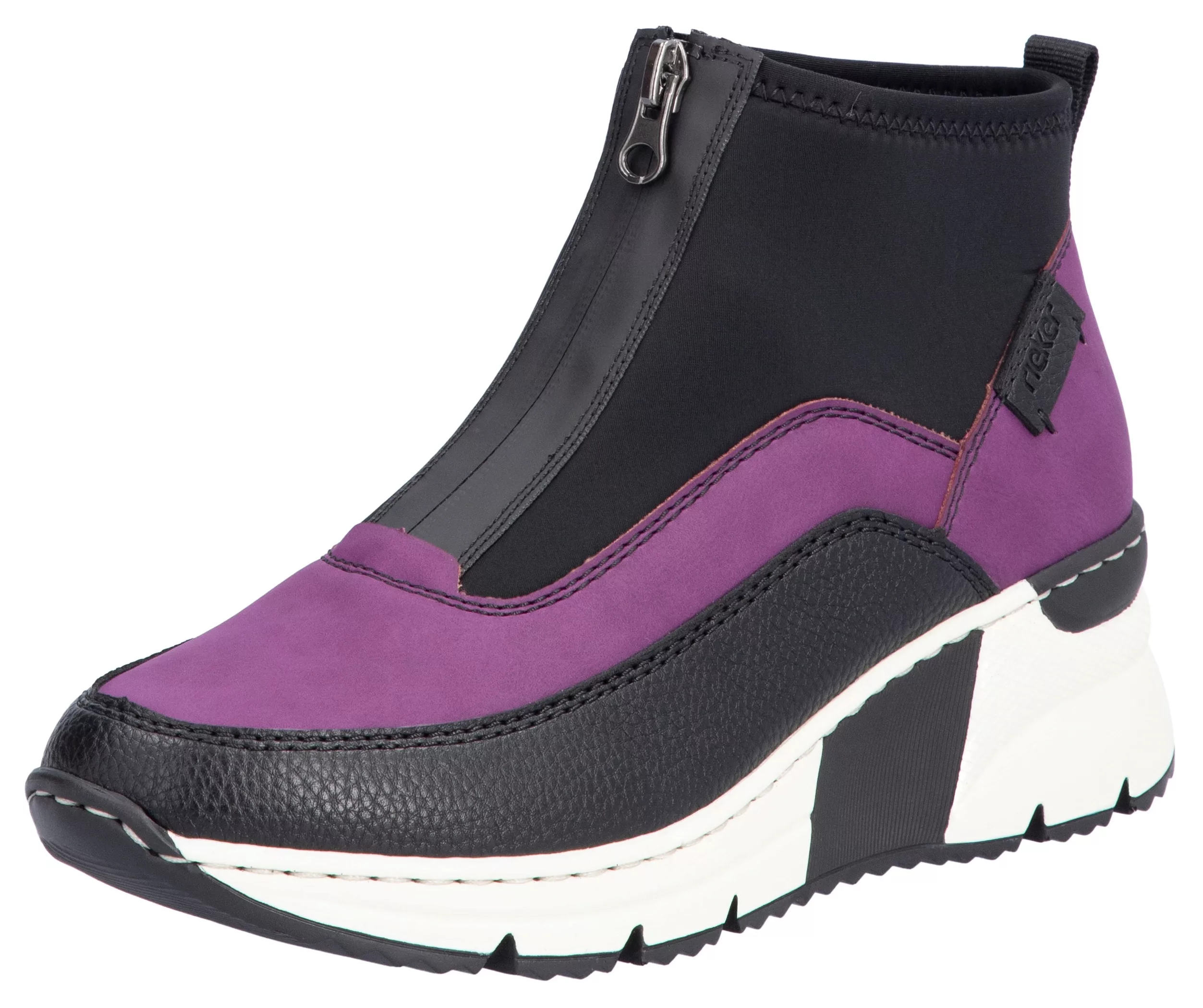 Rieker Sneaker Bootie Damen lila günstig online kaufen