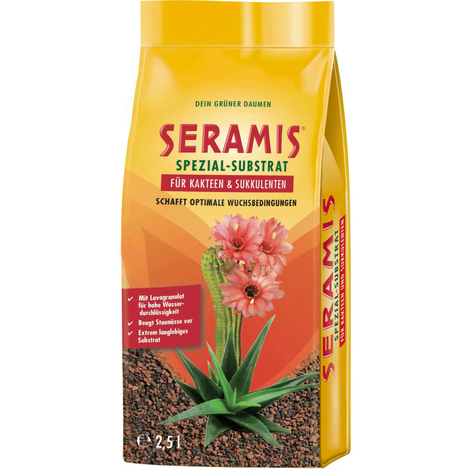 Seramis Spezial-Substrat für Kakteen & Sukkulenten 2,5 l günstig online kaufen