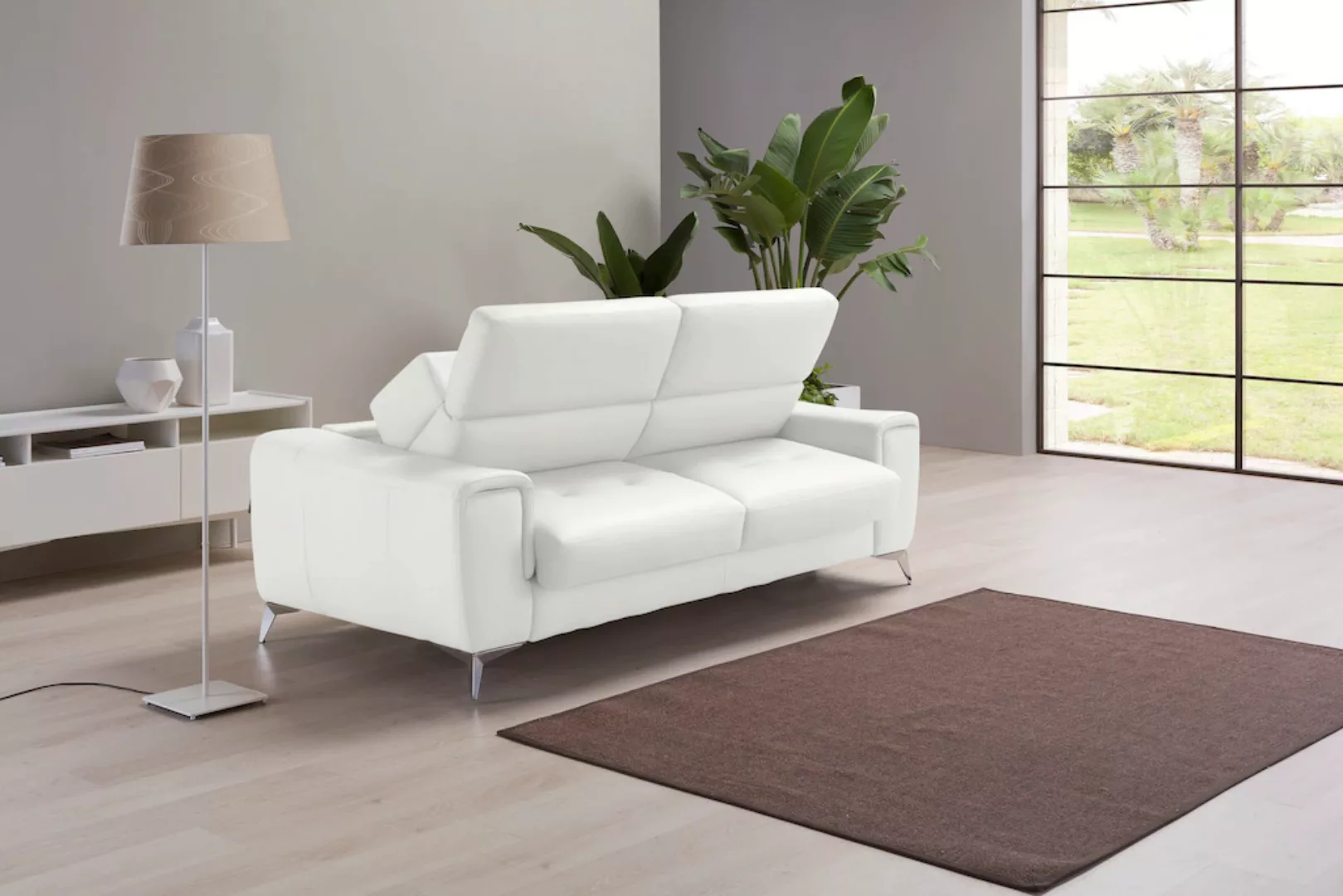 Egoitaliano Schlafsofa "Francine, Designsofa, Loungesofa mit Dauerschlaffun günstig online kaufen