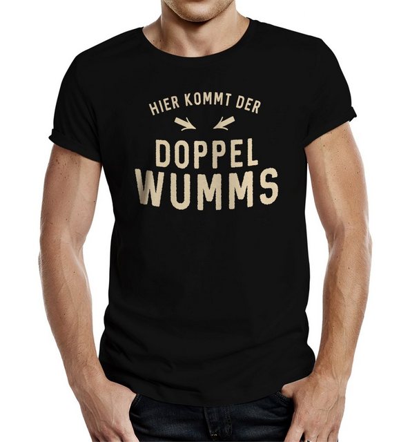 RAHMENLOS® T-Shirt als Geschenk für den Handwerker - hier kommt der Doppel günstig online kaufen