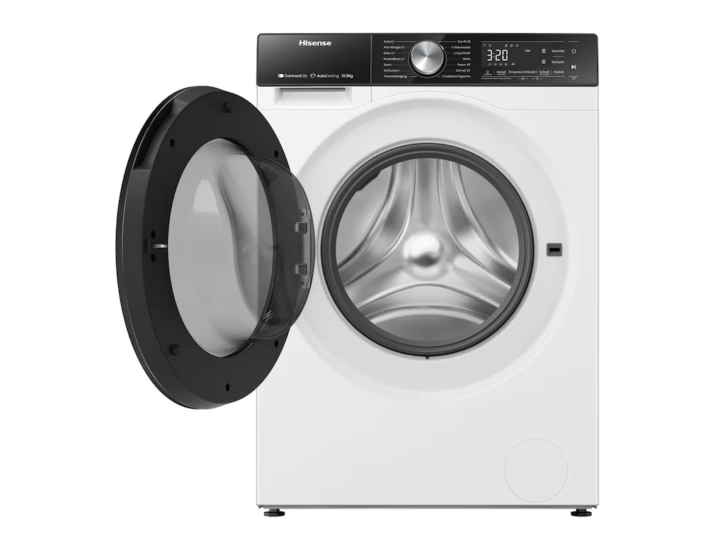 Hisense Waschmaschine »WF5S1045B«, WF5S1045BW, 10,5 kg, 1400 U/min, AutoDos günstig online kaufen