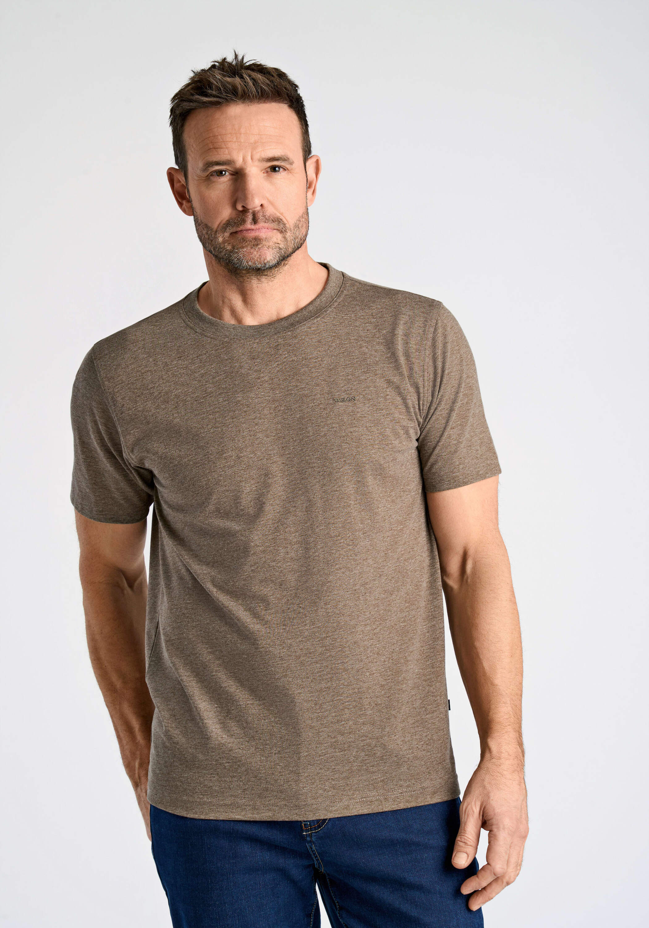 BISON T-Shirt "BISON T-shirt" günstig online kaufen