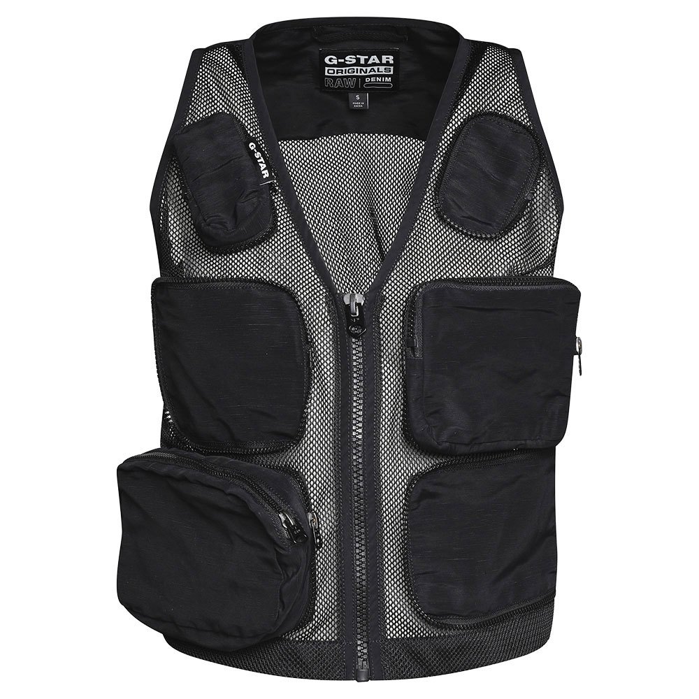 G-star E Mosquito Multipocket Weste S Dark Black günstig online kaufen