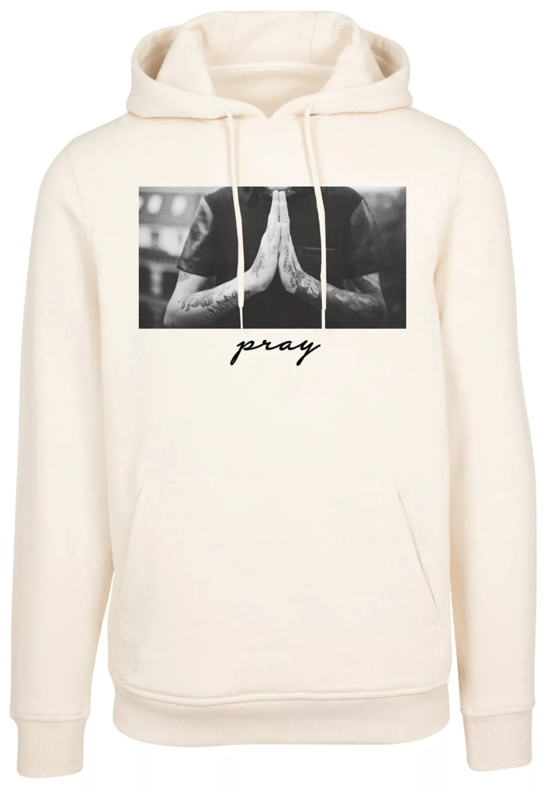 MisterTee Sweatshirt "MisterTee Herren Pray Hoody" günstig online kaufen