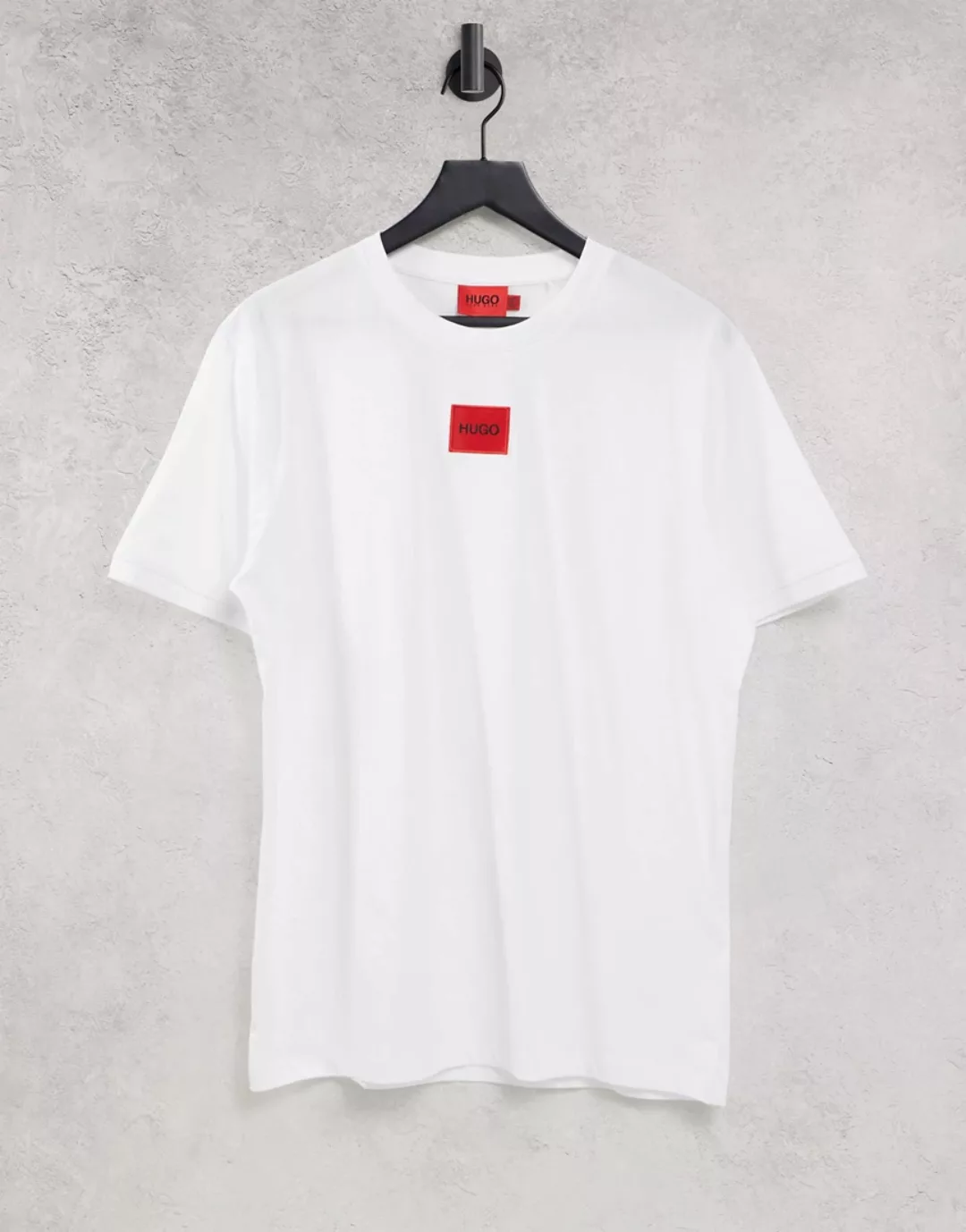 HUGO – Diragolino212 – T-Shirt in Weiß günstig online kaufen