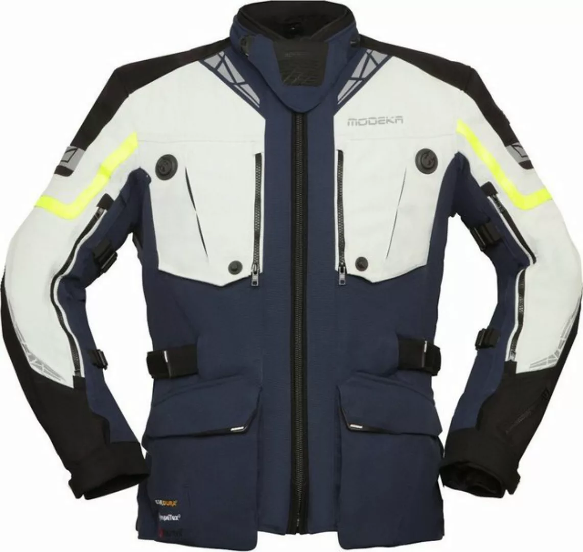 Modeka Motorradjacke Modeka Motorradjacke Panamericana II grau / schwarz günstig online kaufen