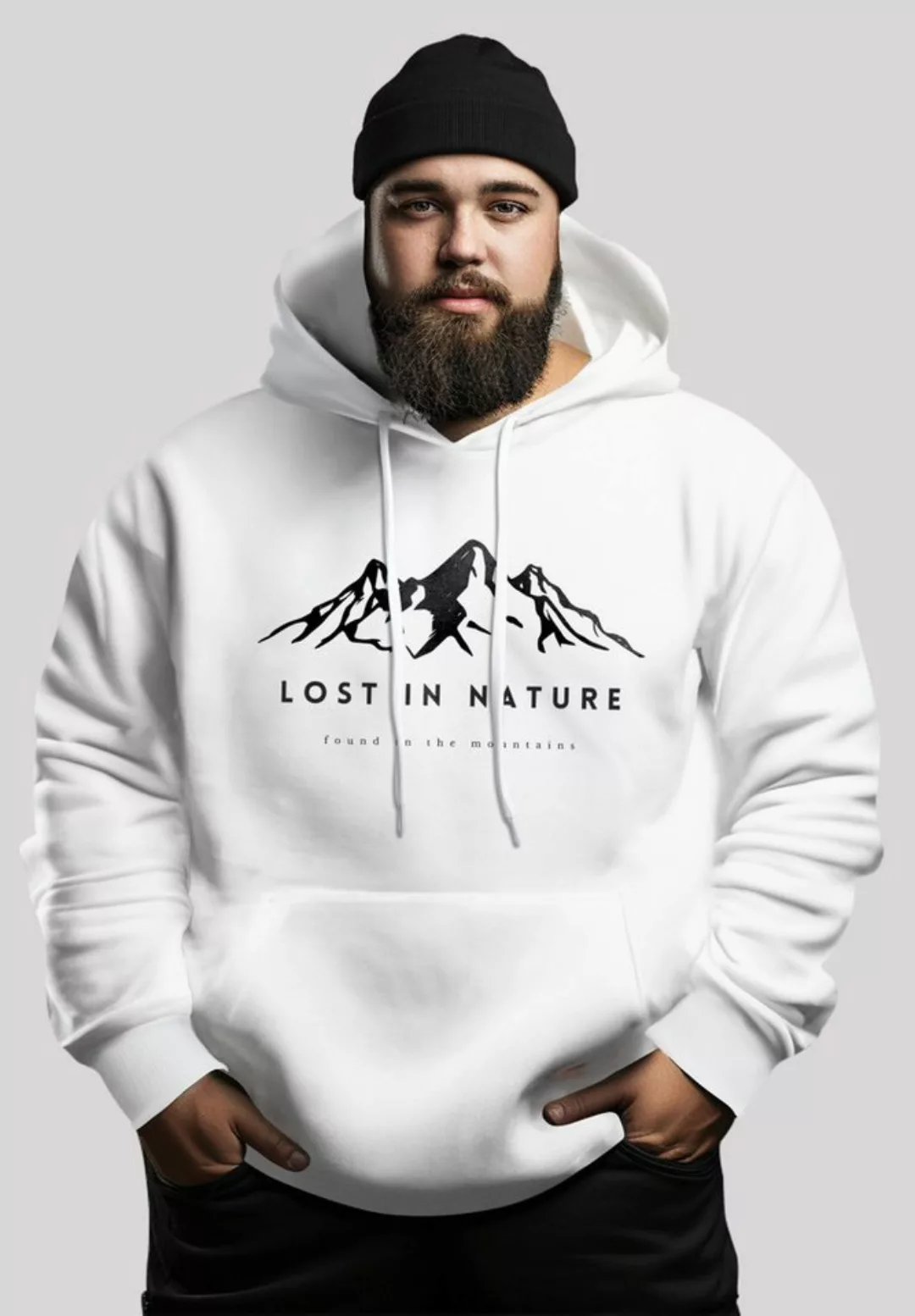 F4NT4STIC Kapuzenpullover "Berge Natur Winter PLUSSIZE", Premium Qualität günstig online kaufen