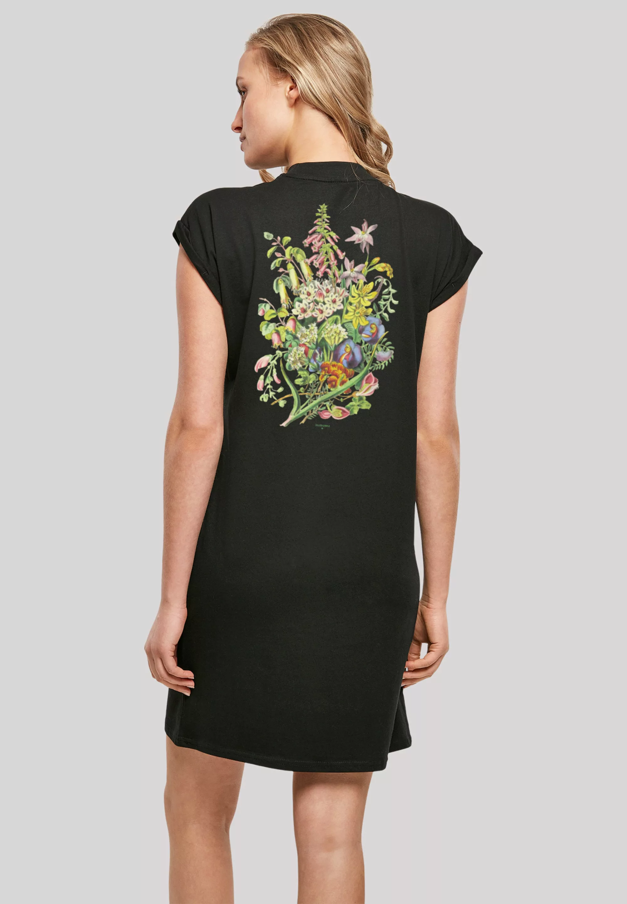 F4NT4STIC Shirtkleid "Blumen Muster grün", Print günstig online kaufen