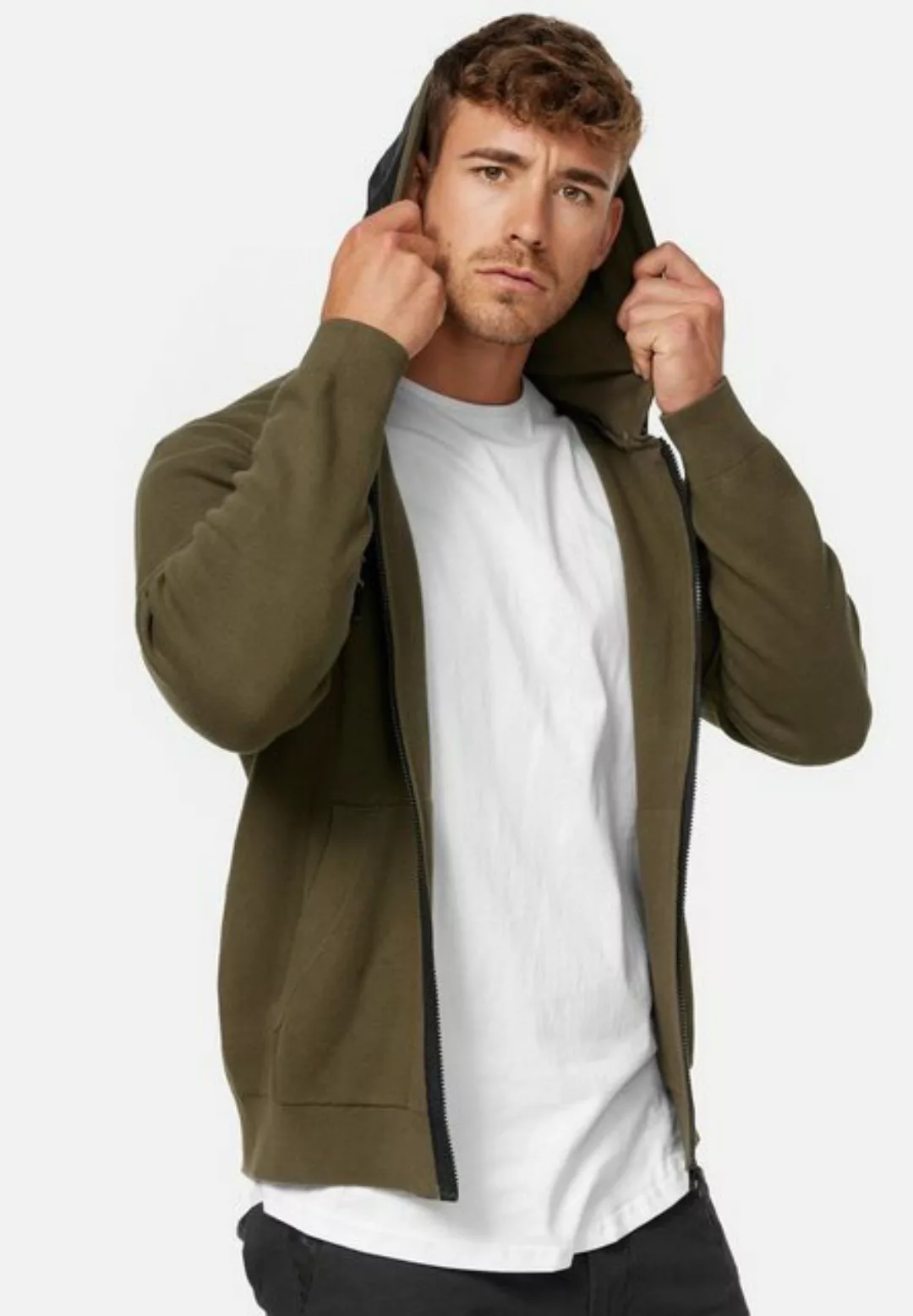 Indicode Sweatjacke Reilly günstig online kaufen