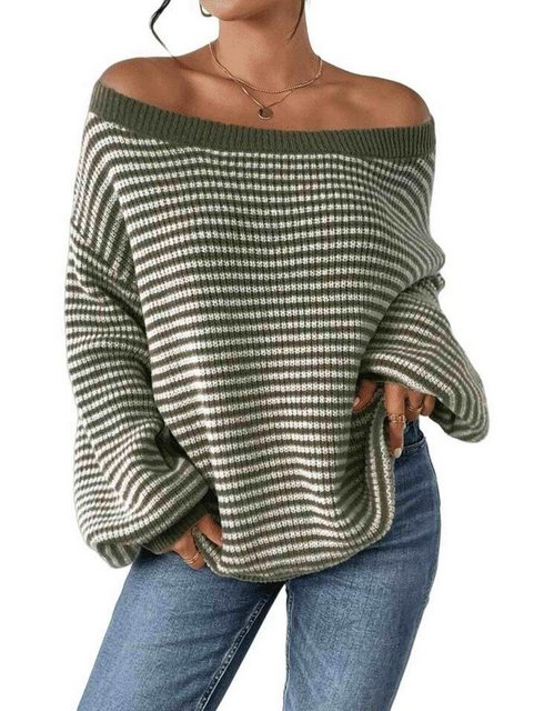 YRIIOMO Strickpullover Sweatshirt-Stil, Modischer Strickpullover, Passend, günstig online kaufen