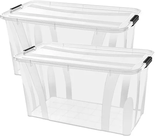 Siena Home Aufbewahrungsbox "Anzio", (Set, 2 St.), Kunststoff, 100% recycle günstig online kaufen