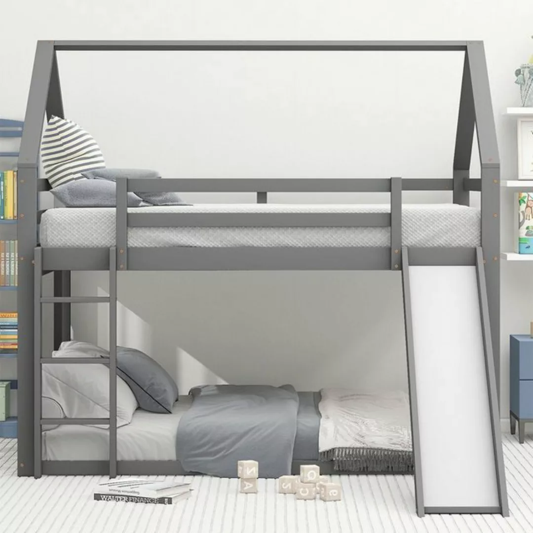 XDeer Etagenbett Doppelbett Kinderbett Hausbett Etagenbett Kinderzimmer, mi günstig online kaufen