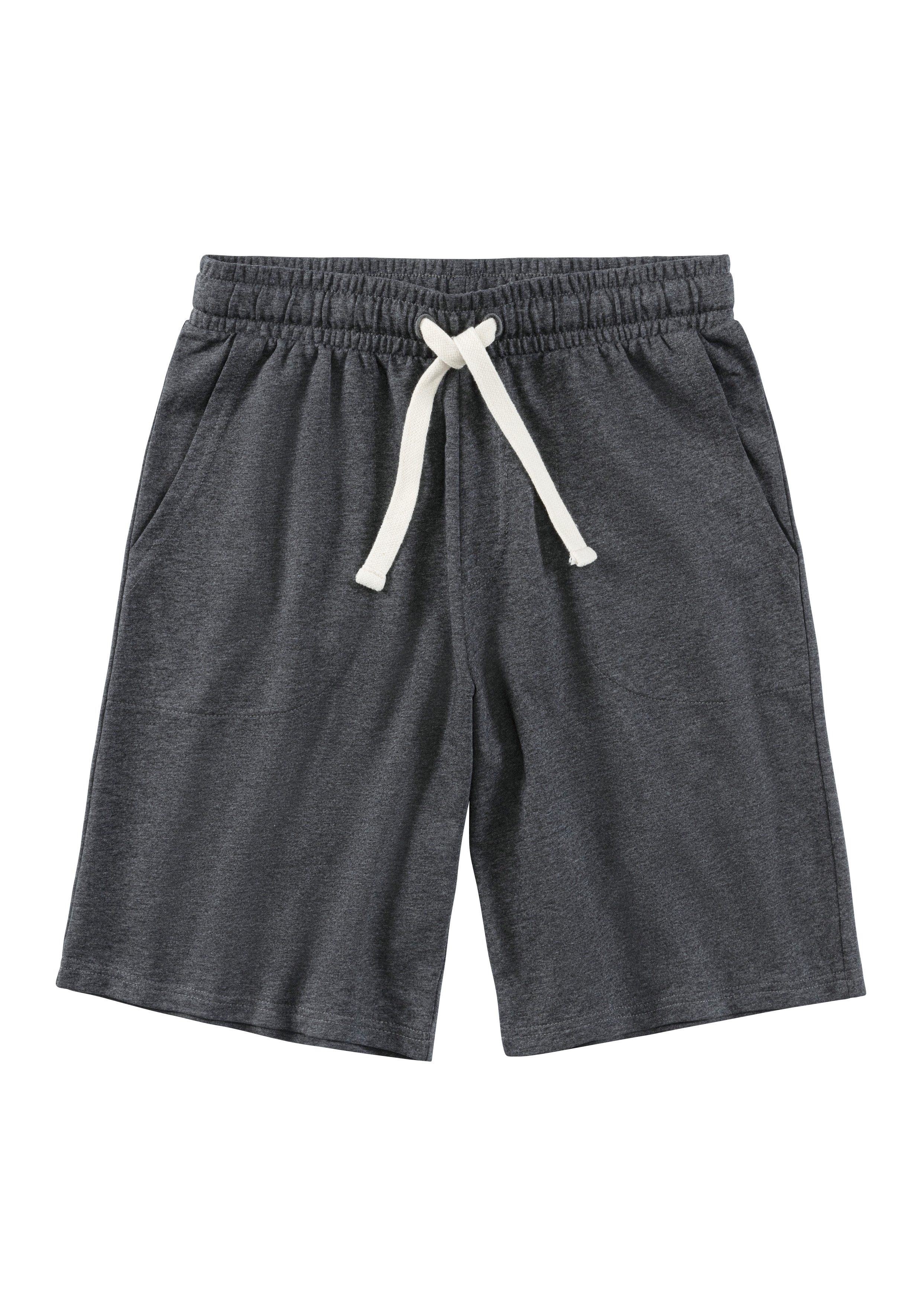 KangaROOS Sweatshorts, seitliche Taschen, kontrast Bänder günstig online kaufen