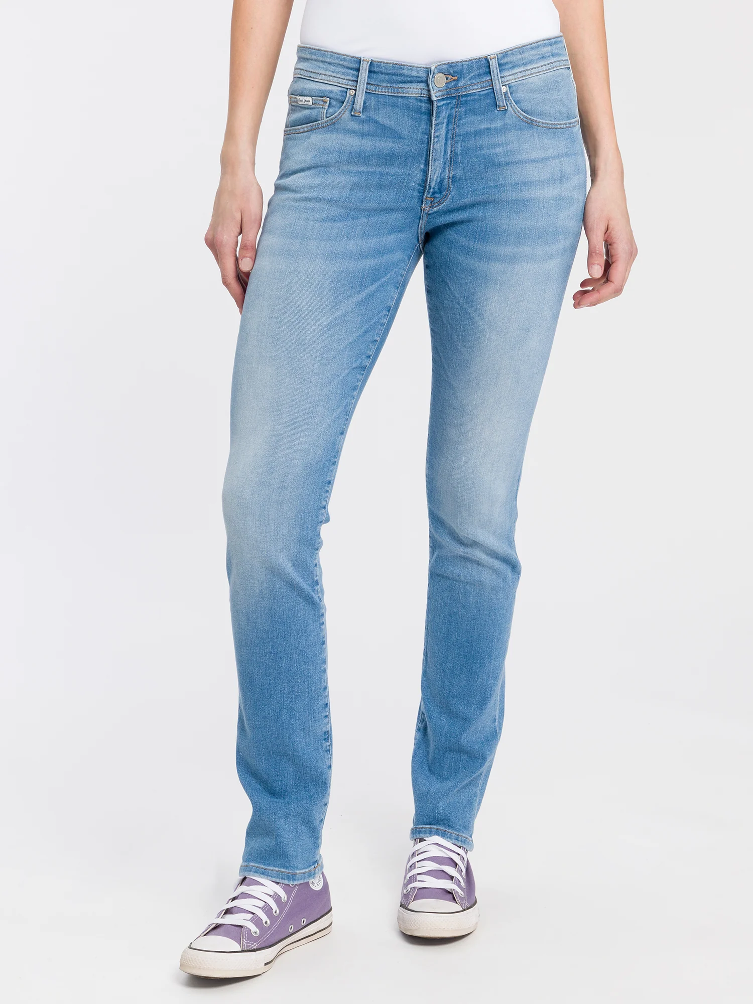 Cross Jeans Anya Slim Fit light blue washed günstig online kaufen