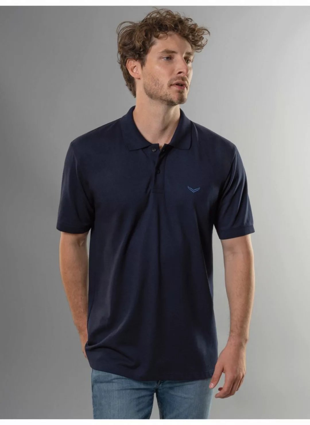 Trigema Poloshirt TRIGEMA Poloshirt DELUXE Piqué (1-tlg) günstig online kaufen