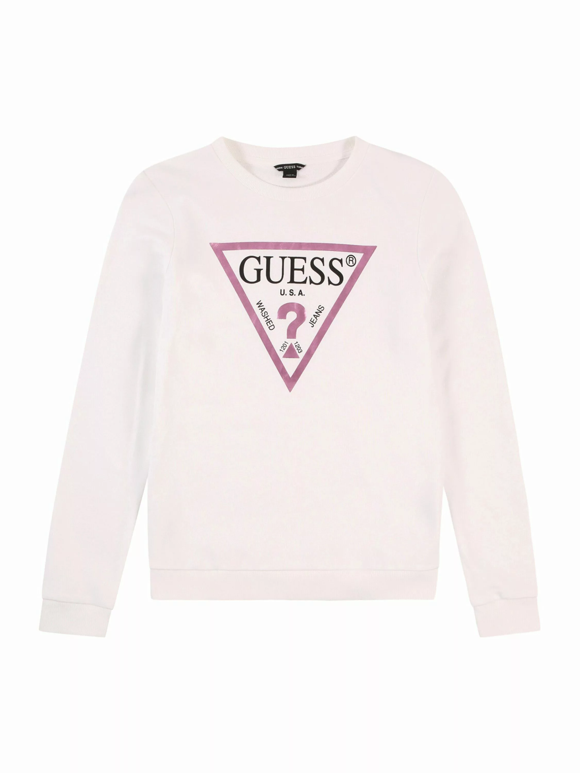 Guess Sweatshirt (1-tlg) Plain/ohne Details günstig online kaufen