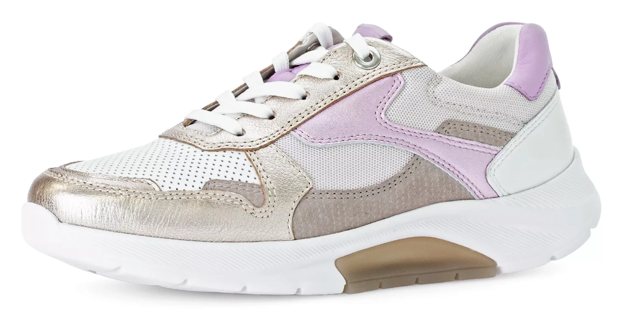 Gabor Rollingsoft Keilsneaker, Freizeitschuh, Halbschuh, Schnürschuh mit ge günstig online kaufen