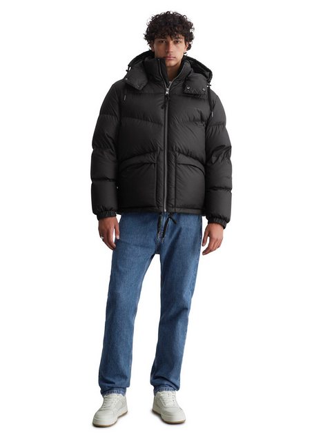 Marc O'Polo DENIM Outdoorjacke mit abnehmbarer Kapuze günstig online kaufen