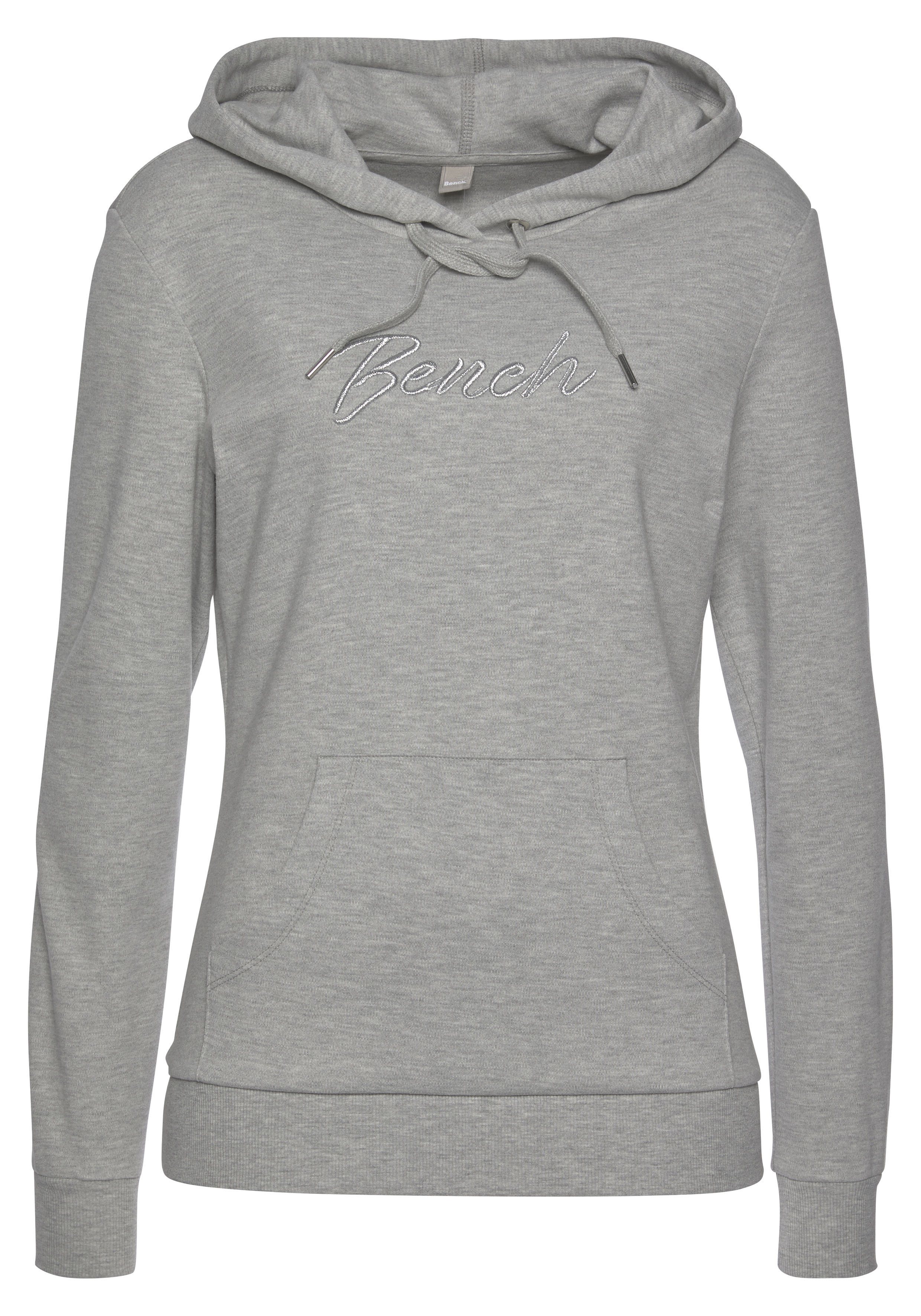 Bench. Loungewear Kapuzensweatshirt, mit glänzender Logostickerei, Loungean günstig online kaufen