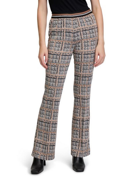 Betty Barclay Bundfaltenhose "Betty Barclay Karo-Hose Slim Fit", Form günstig online kaufen