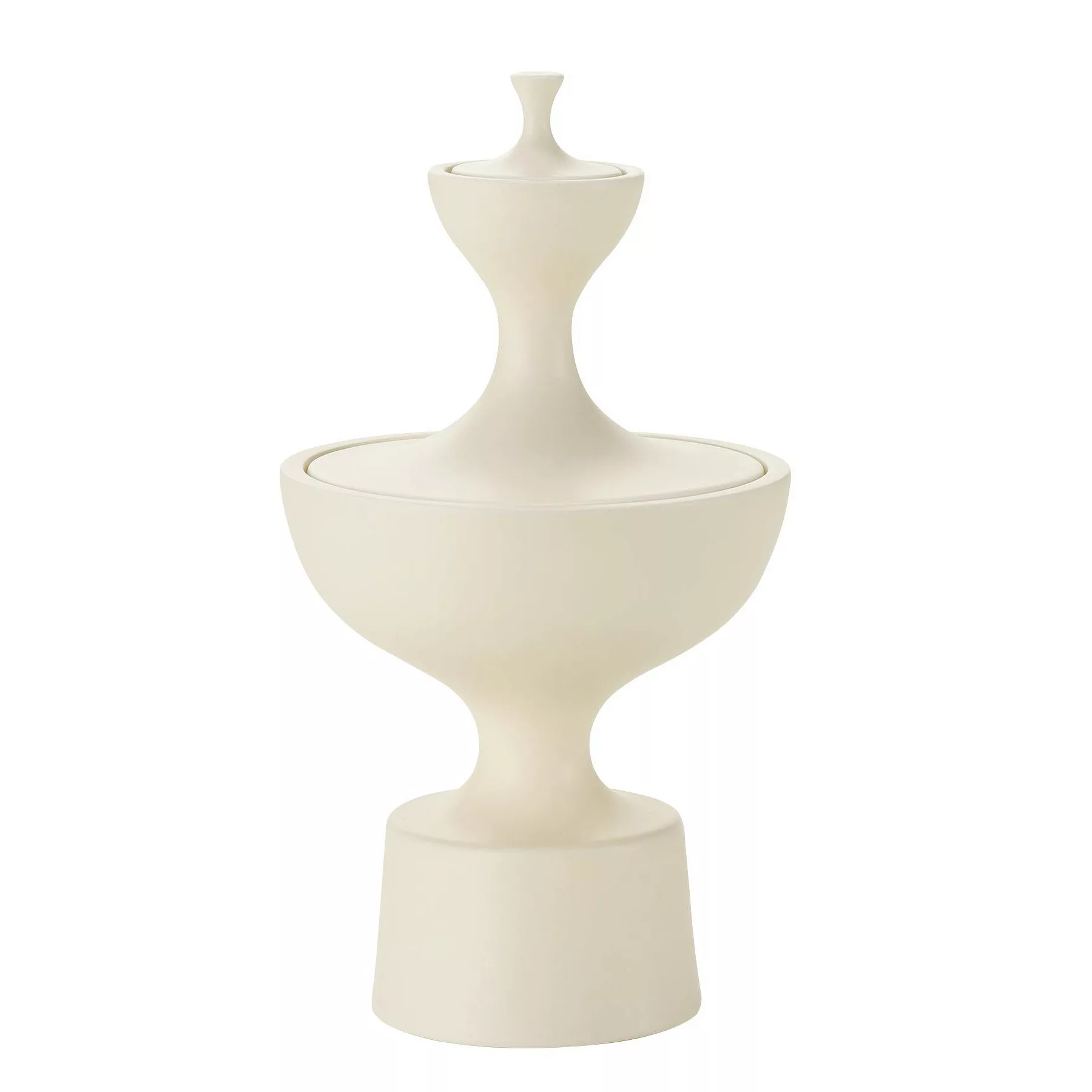 Vitra - Ceramic Containers No.1 Dekoobjekt - creme/H 33cm / Ø 18cm günstig online kaufen