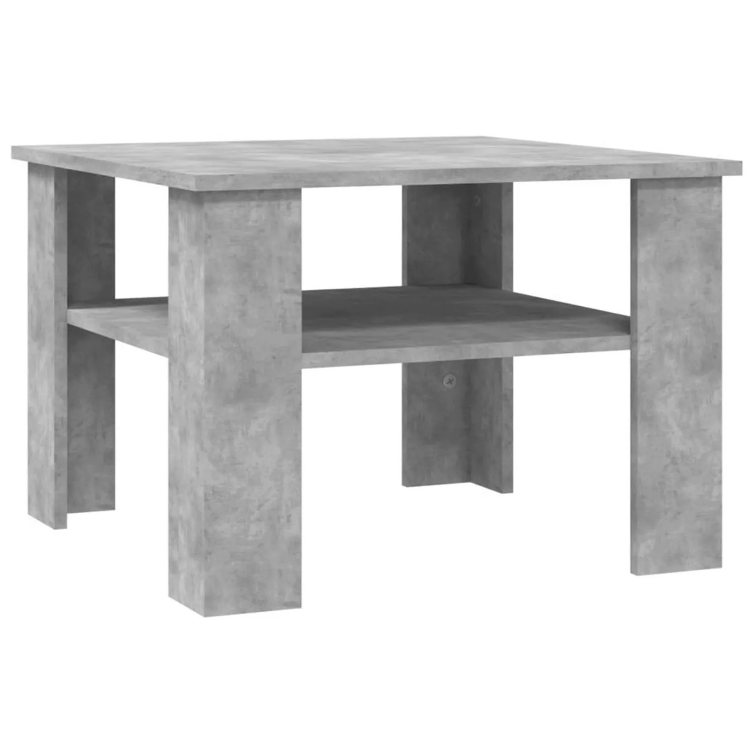 Couchtisch Betongrau 60 X 60 X 42 Cm Spanplatte günstig online kaufen