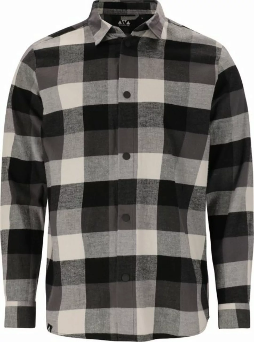 WHISTLER Outdoorhemd Riglet M Chequered Shirt BLACK günstig online kaufen