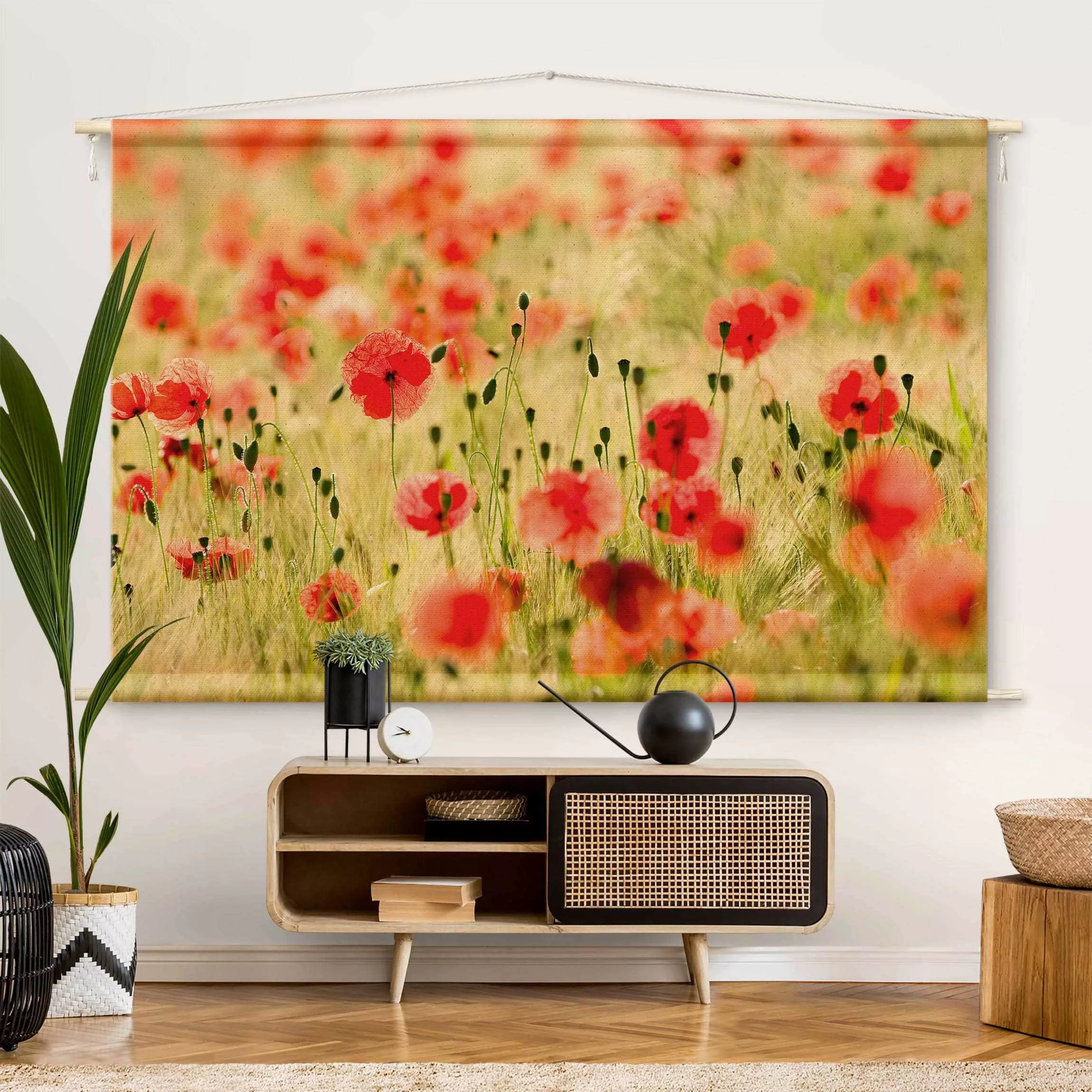 Wandteppich Summer Poppies günstig online kaufen