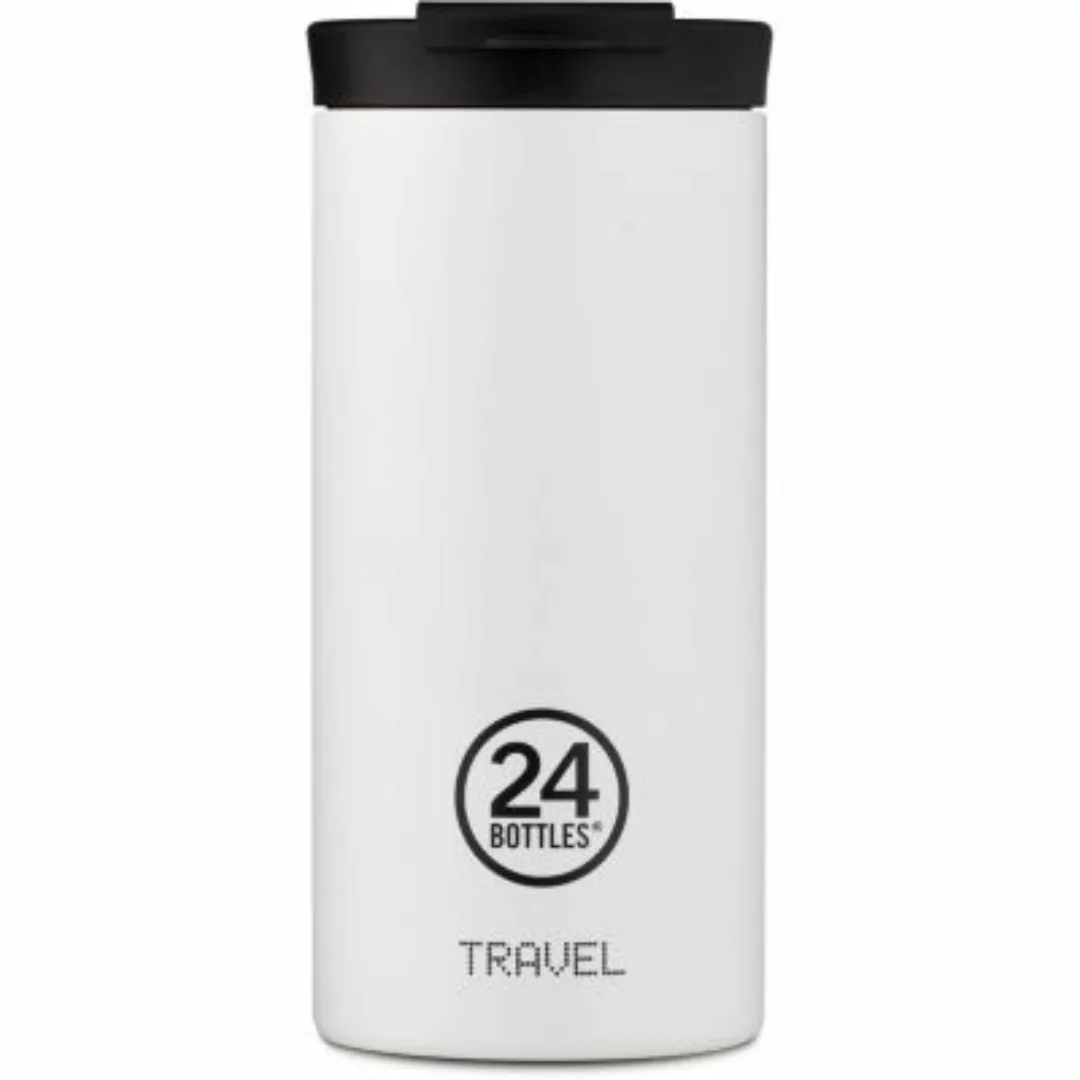 24Bottles Basic Travel Trinkbecher 600 ml Trinkflaschen weiß günstig online kaufen