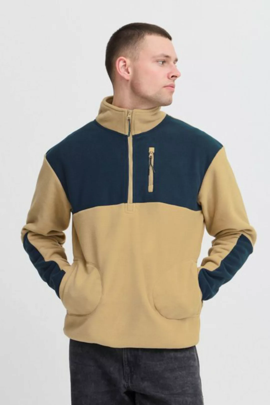 Blend Fleecejacke BLEND BHBROOKS Sweatshirt halfzipp günstig online kaufen