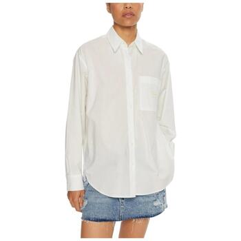 Calvin Klein Jeans Langarmhemd "WOVEN LABEL RELAXED SHIRT", mit Logopatch günstig online kaufen