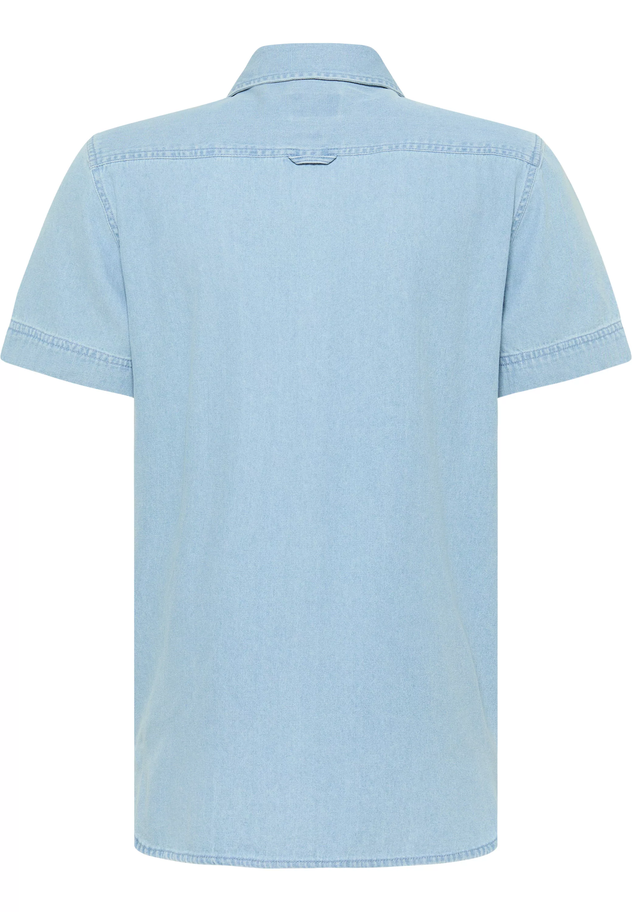 MUSTANG Kurzarmhemd "Jeanshemd" günstig online kaufen