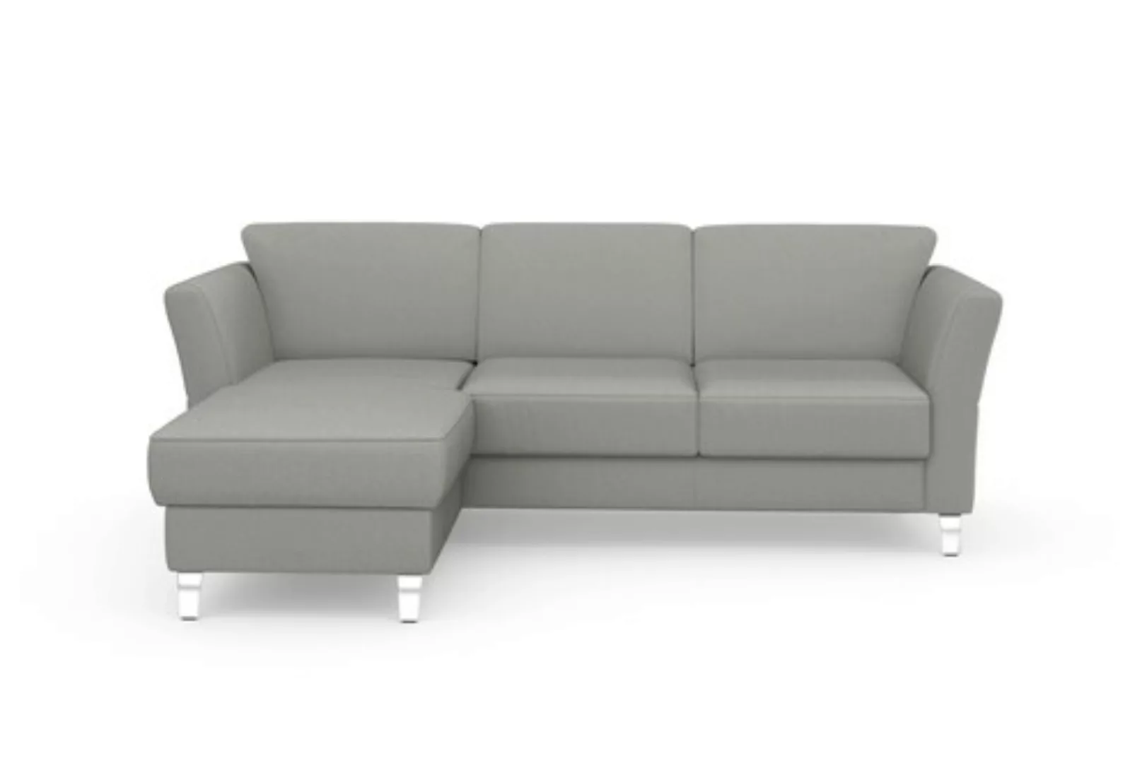 sit&more Ecksofa »Visby L-Form«, wahlweise mit Bettfunktion und Bettkasten, günstig online kaufen