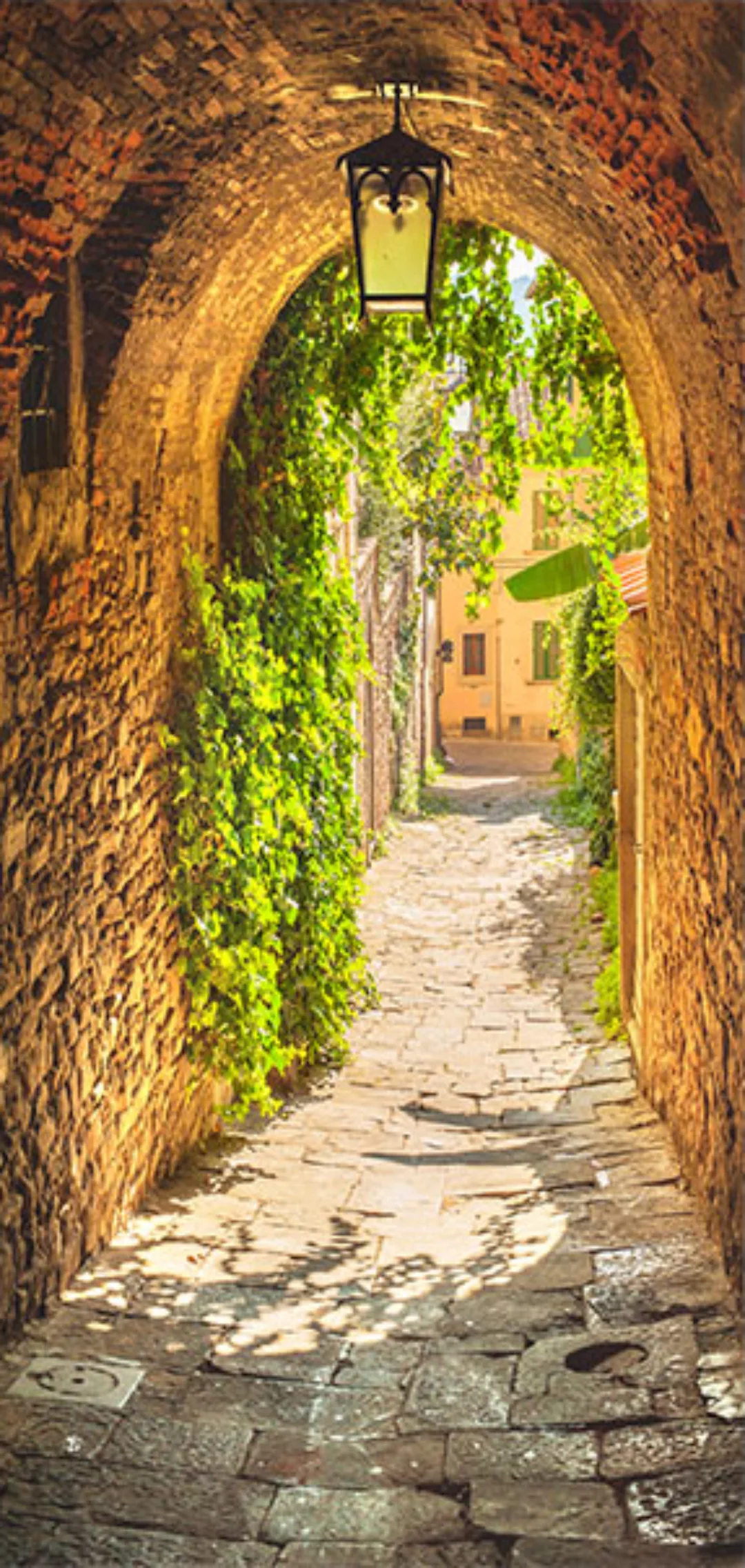 Türtapete - Alley In Italy günstig online kaufen