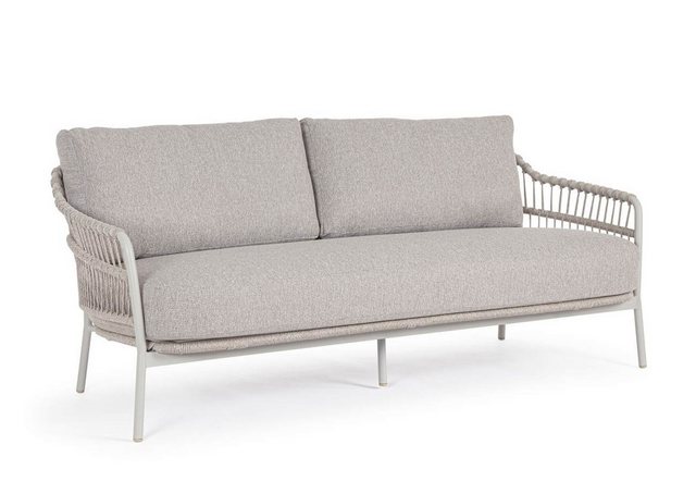 Bizzotto Gartensofa Gartensofa Talaia aus Metall, Frostig günstig online kaufen