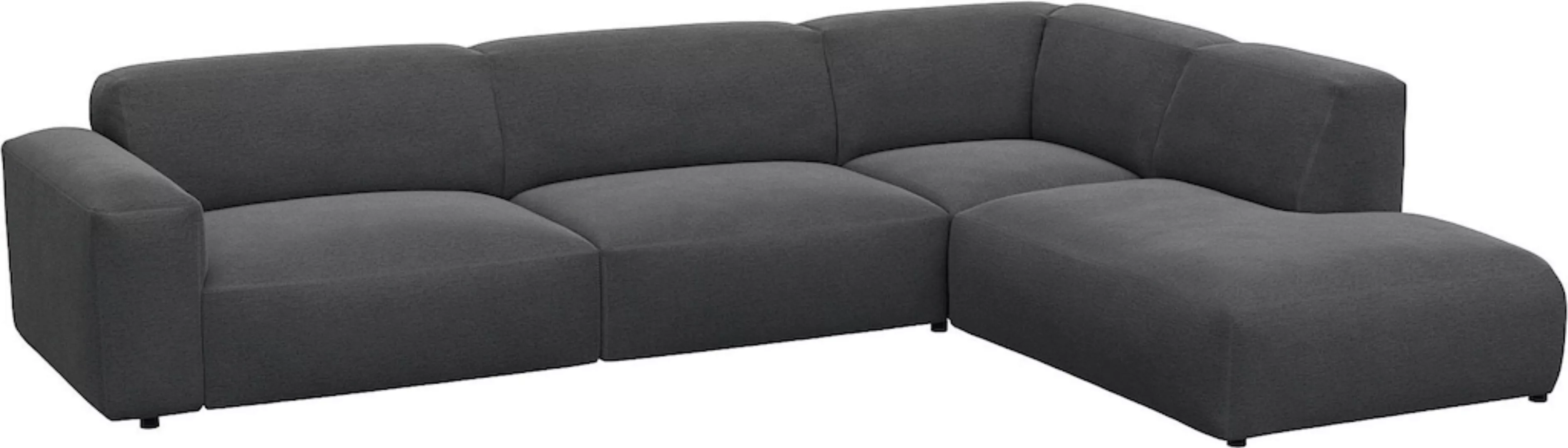 FLEXLUX Ecksofa »Lucera, super bequem durch hochwertigen Sitzaufbau mit Kal günstig online kaufen