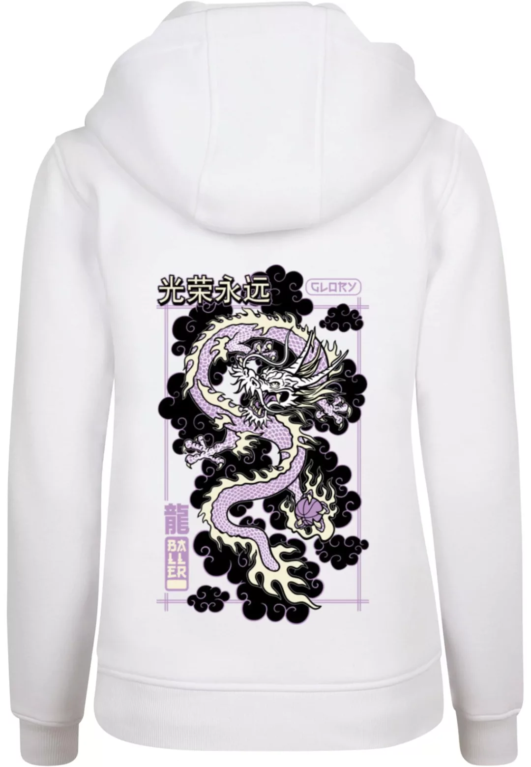 MisterTee Kapuzensweatshirt "MisterTee Damen Ladies Glory Dragon V2 Hoody" günstig online kaufen