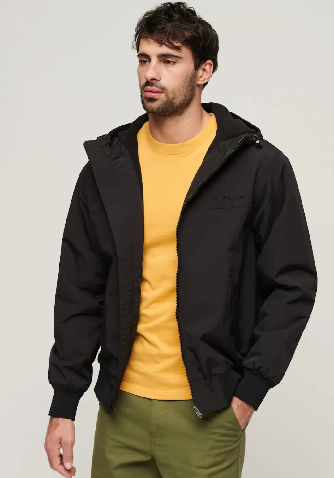 Superdry Bomberjacke "SURPLUS NYLON HOODED BOMBER", mit Kapuze günstig online kaufen