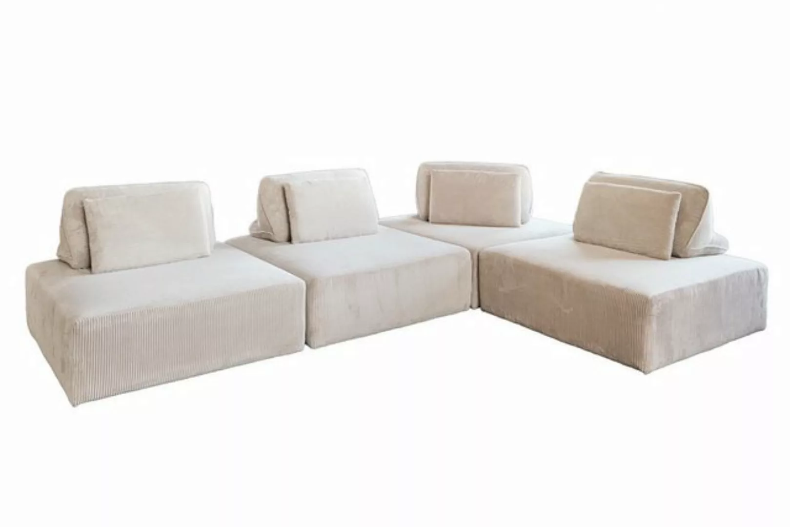 KAWOLA Sofa WIOLO SOFT, Modulsofa modulare Couch Cord, verschiedene Ausführ günstig online kaufen