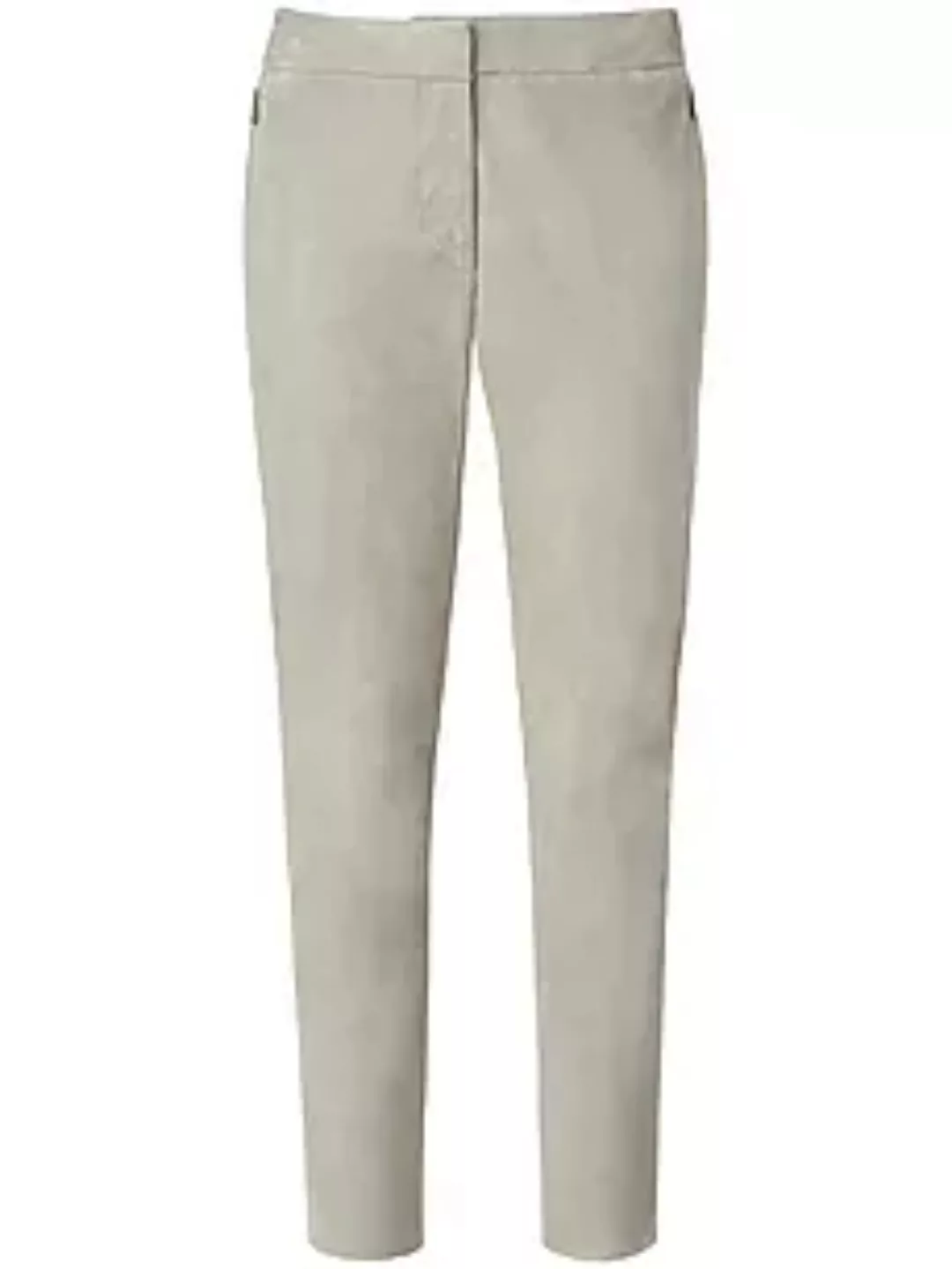 Knöchellange Lederhose Fadenmeister Berlin beige günstig online kaufen