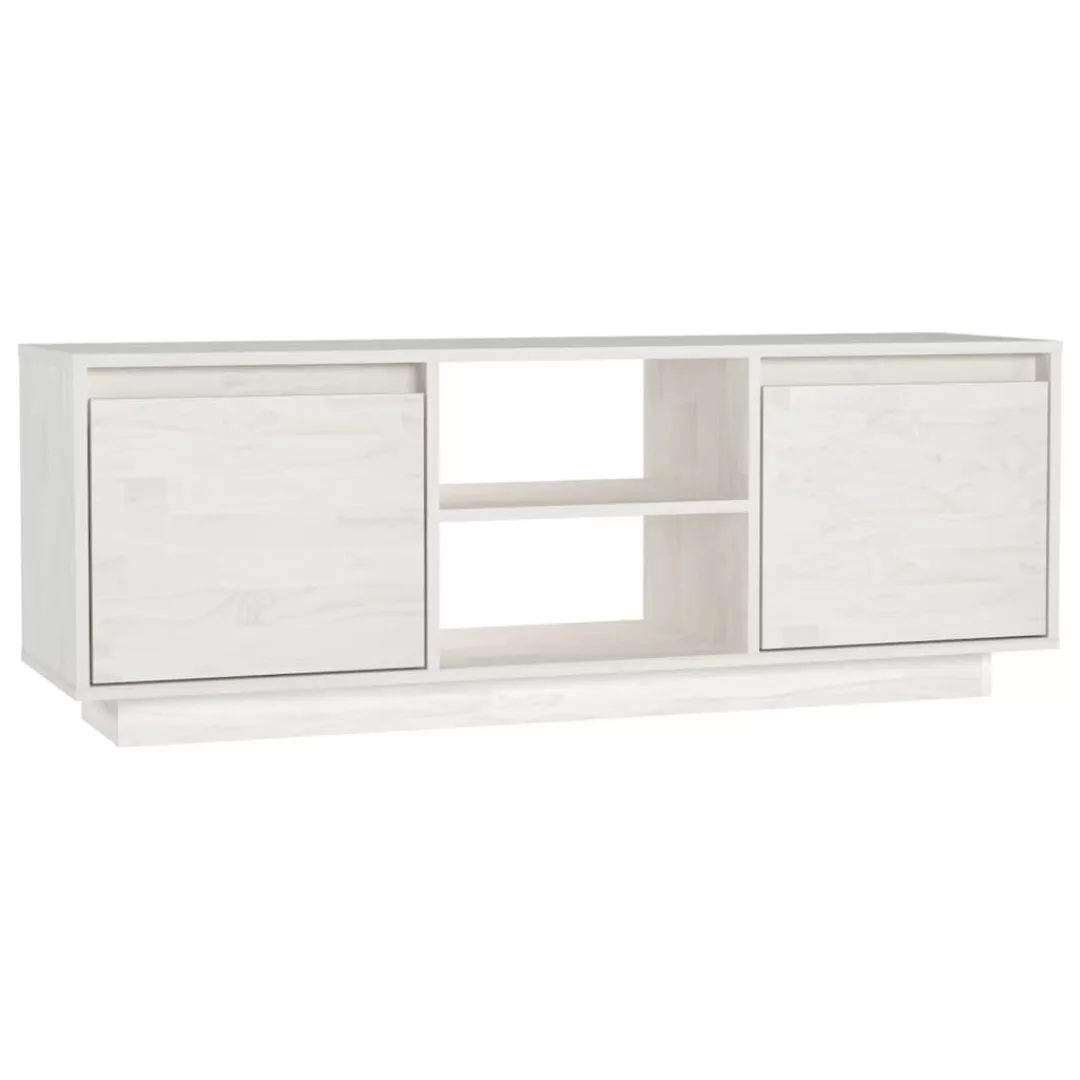 vidaXL TV-Schrank TV-Schrank Weiß 110x30x40 cm günstig online kaufen