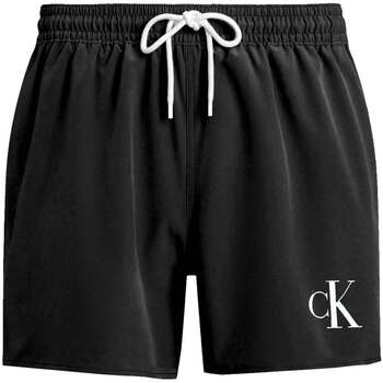 Calvin Klein Jeans  Badeshorts CK Monogram Swim Shorts Black günstig online kaufen