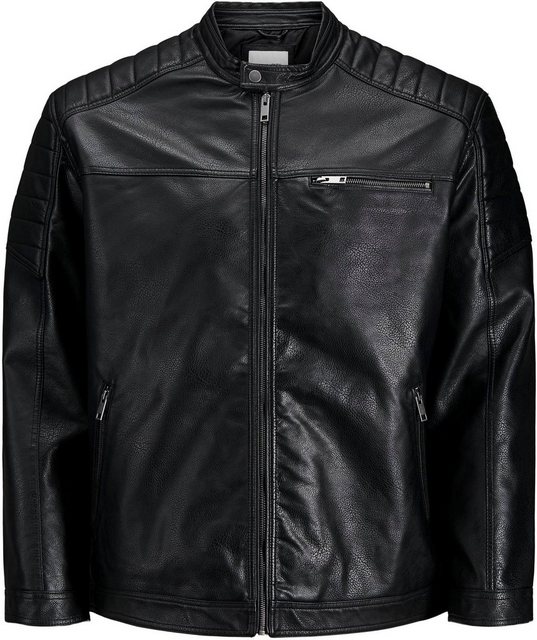 Jack & Jones PlusSize Bikerjacke ROCKY JACKET bis Größe 6XL günstig online kaufen