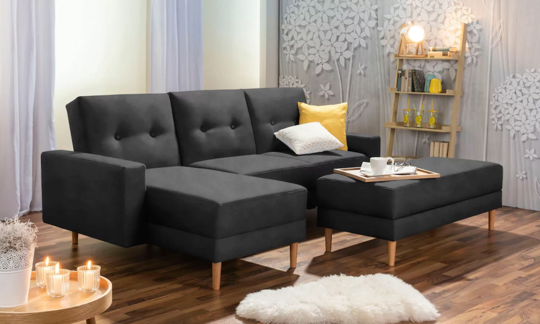 Max Winzer® Ecksofa »Just Chill kubisches Schlafsofa im skandinavischen Sti günstig online kaufen